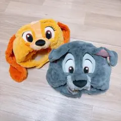 わんわん物語　セット　ファンキャップ　ディズニー　被り物　犬