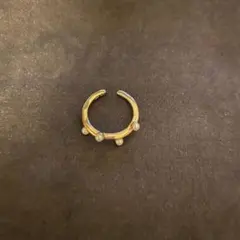 ete イヤーカフ　パール