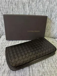 ボッテガ　財布　ブラウン