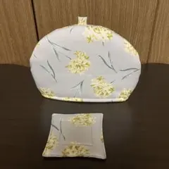 ティーコゼー ティーポットカバー & ティーポットマット (ハンドメイド)V