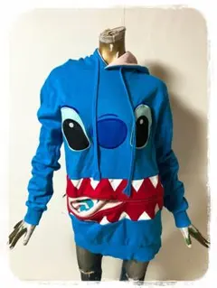 ☘️T17859☘️AK Dong スティッチ パーカー