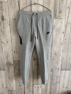 メンズS グレー 2019 テックフリース パンツ 黒タグ 廃盤 NIKE