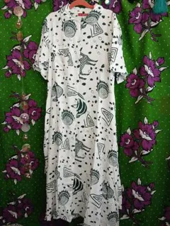 チャイハネ　シャツワンピース