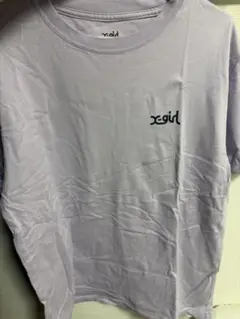 最終値下げ　x-girl ラベンダー Tシャツ S