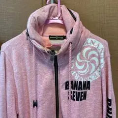 BANANA SEVEN パーカー ピンク Lサイズのサムネイル