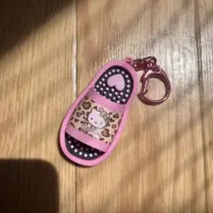 ハローキティ スリッパ型キーホルダー