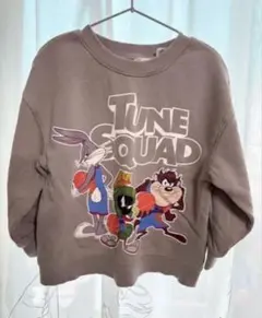 ルーニーチューンズhm トレーナー グレー 120