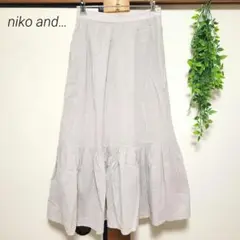 niko and… ニコアンド スカート グレー Mサイズ