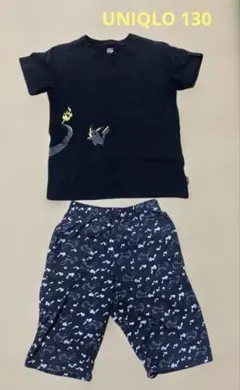 UNIQLO ポケモン　Tシャツ　ステテコ　セット 130