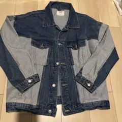 Bershka パッチワーク　デニムジャケット Mサイズのサムネイル