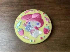 サンリオ マイメロディ 刺繍缶バッジ