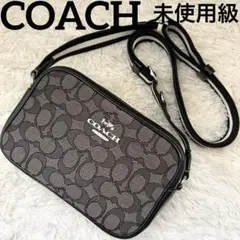 未使用級 コーチ シグネチャー ミニ ジェイミー ショルダーバッグ カメラバッグ