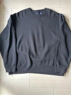 00s OLD GAP ブランクスウェット ブラック 前V 黒 無地XL - メルカリ