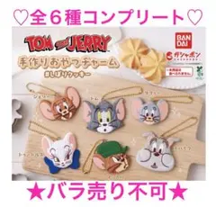 【バラ売不可】トムとジェリー 手作りおやつチャーム しぼりクッキー　コンプリート