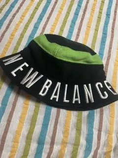 NEW BALANCE golf ハット　ブラック/グリーン