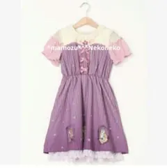 新品 アクシーズファムキッズ ラプンツェル ビスチェワンピース