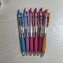 カラーペン6色バラ売り、まとめ売り可