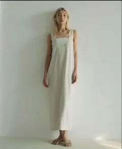 anuke アンヌーク Twill Uneck Onepiece 36