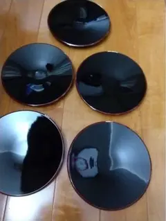 【未使用・箱付き】ピエールカルダン 漆器風 コースター 5枚セット 銘々皿 小皿のサムネイル