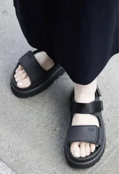 アグ新品ゴールデングロウUGG37黒IENAユナイテッドアローズships