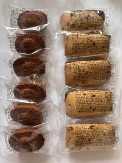 キャラメル＆バニラフィナンシェ☆チョコチップクッキー＆ココアケーキアウトレットのサムネイル