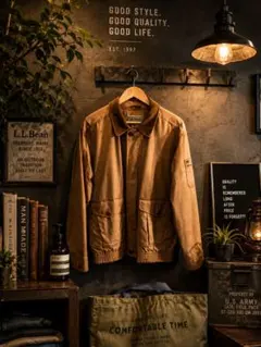 レア　L.L.Bean ワックスコットン オイルドジャケットのサムネイル