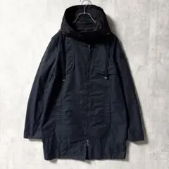 【美品】モンクレール アルテミア スプリングコート コットンナイロン 紺色2