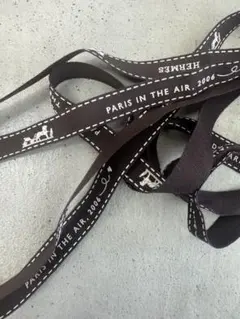 HERMES エルメス　リボン　ロゴ入り