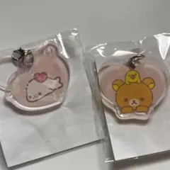 サンエックス　popup チャーム　まめごま　リラックマ