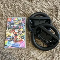 マリオカート8 デラックス + ハンドル2個