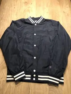 Champion スタジャン ネイビー Mサイズ