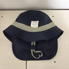 日除けハット　ネイビー　52