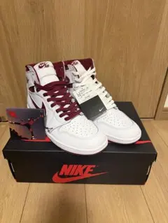 NIKE AIR JORDAN 1 85 メタリックバーガンディ aj1