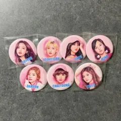 TWICE 缶バッジ 7個セット