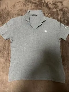 BURBERRY BLACK LABEL ポロシャツ グレー サイズ4