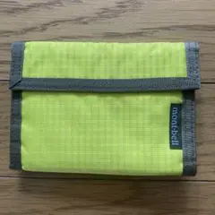 mont-bell 二つ折り財布 イエロー