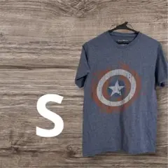 匿名配送✨キャプテン・アメリカ グラフィックTシャツ Sサイズ