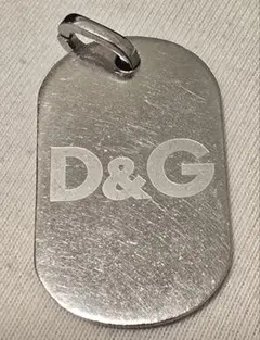 D&G ドルチェ&ガッバーナ ドッグタグ ネックレス ペンダントトップ