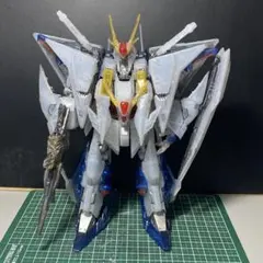 HGUC 1/144 クスィーガンダム 小説版イメージ 塗装品 ウェザリング弱