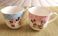 ディズニー ミッキー＆ミニー ペアマグカップ