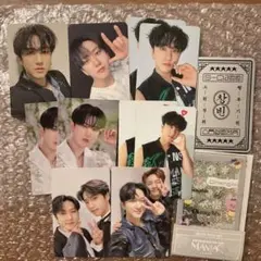 スキズ チャンビン トレカ ラントレ ステッカー ユニット アイエン ハン デコ