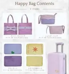 ぺ*ノ様 【匿名配送】ディズニー ちはる エルサ キャリーケース フルセット しまむら ちはるコラボ キャリーケース アナ雪 エルサ 5点セット
