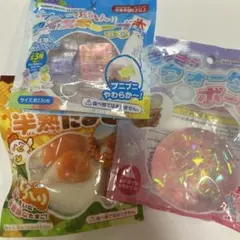 ぷにぷにアイスキューブ 半熟たまご きらきらウォーターボール 3点セットのサムネイル