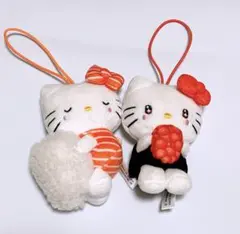 【新品】スシロー ハローキティ コラボマスコット サーモンといくら　2個セット