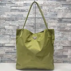 PRADA ナイロン トートバッグ オリーブグリーン