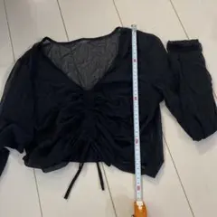 長袖バレエウェア　ブラック　ベリーダンス　社交ダンス