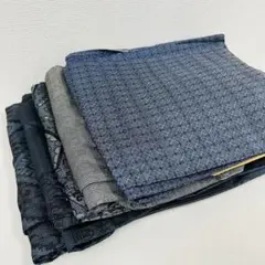 大島紬 着物 正絹 5着 着物まとめ売り S-3788