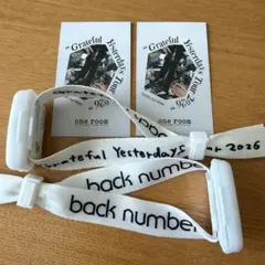 backnumber バックナンバー リストバンド バックナンバー back number ツアー ライブ リストバンド - メルカリ