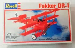 Revell Fokker DR-1 1/72 未開封・未組立の中古品のサムネイル