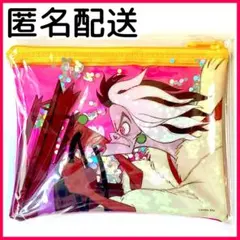 【未開封】 ディズニー ヴィランズ クルエラ クリア ポーチ Happyくじ